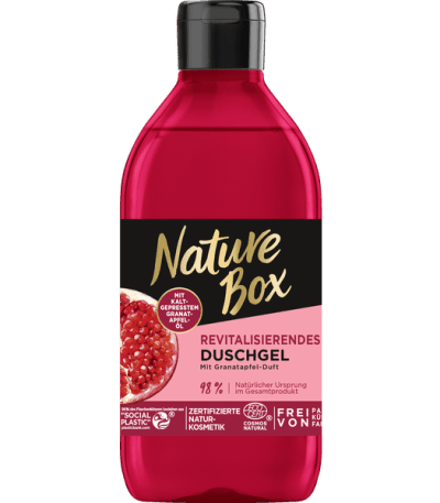 nature box b.douche revitalisant parf. de grenade 250ml