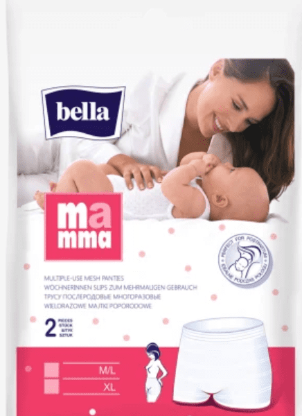 bella culottes de maternite a usage repete m/l 2pcs