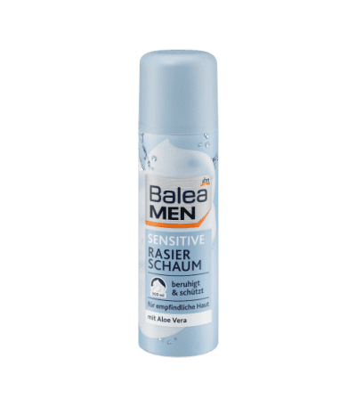 balea men mousse rasage sensitive aloe vera 300 ml