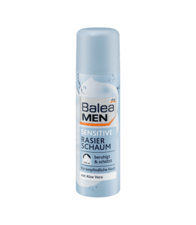 balea men mousse rasage sensitive aloe vera 300ml