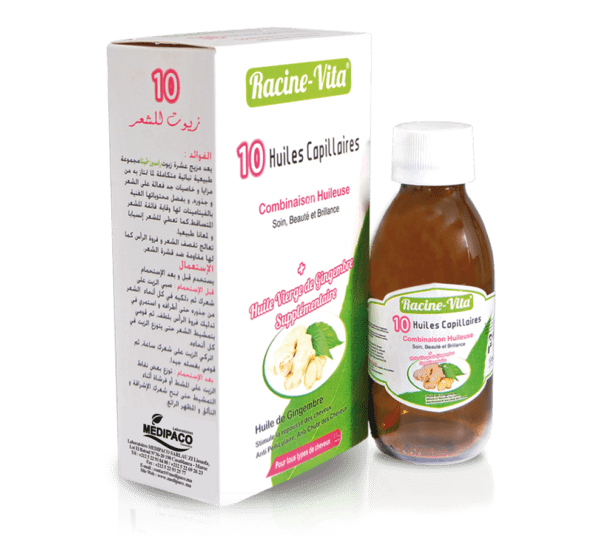 racine vita 10 huiles capillaires 40ml