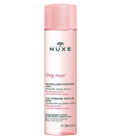 nuxe very rose eau micellaire hydratante 200 ml