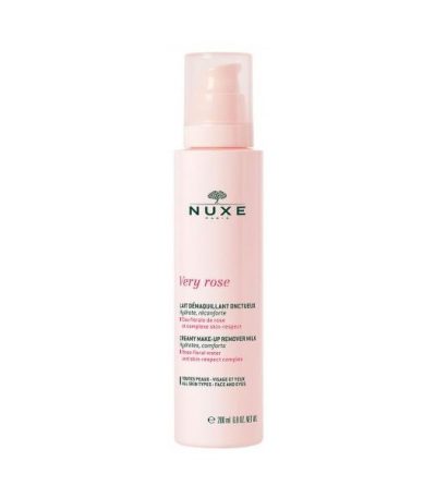 nuxe very rose lait demaquillant 200 ml