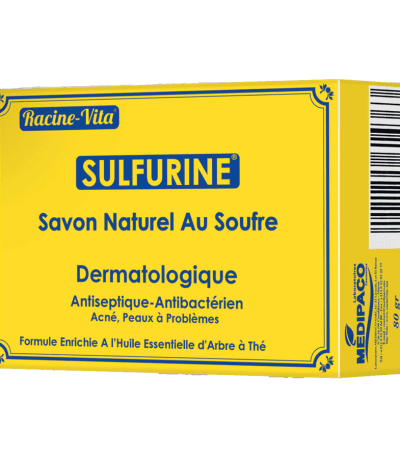 racine vita savon naturel au soufron 80 g