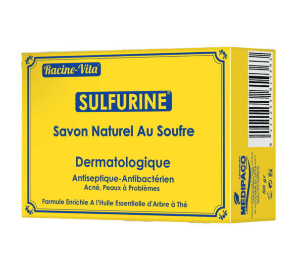 racine vita savon naturel au soufron 80gr