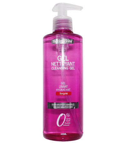 racine vita gel nettoyant peaux seches et sensibles