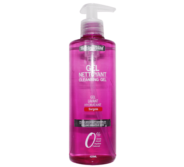 racine vita gel nettoyant peaux seches et sensibles