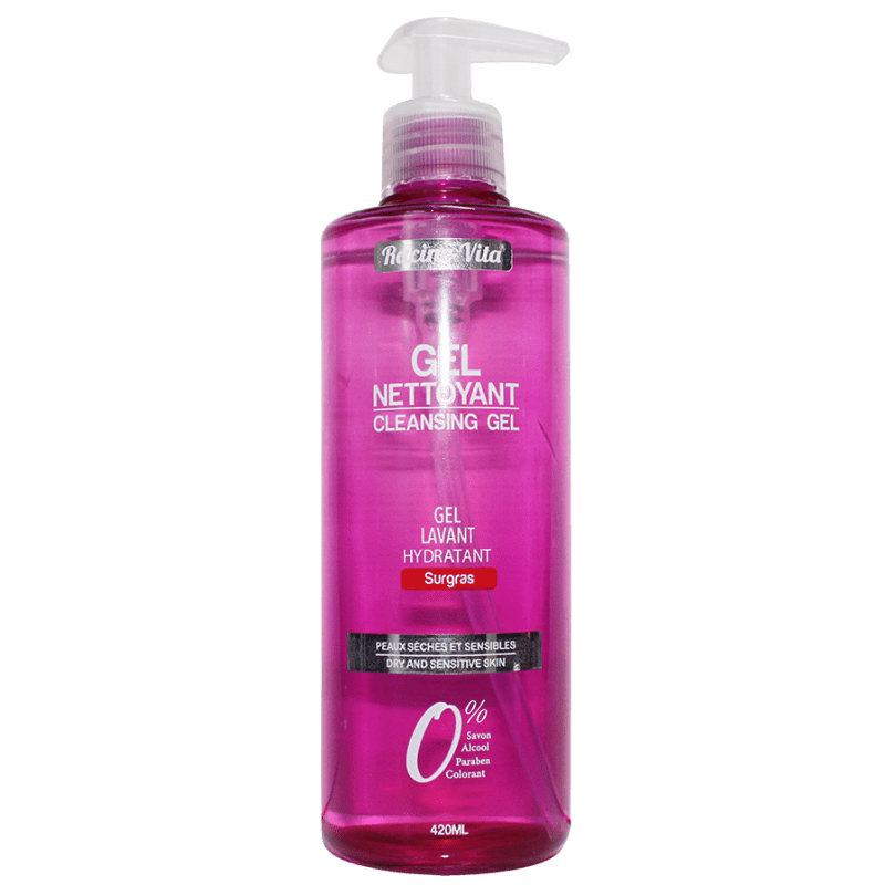 racine vita gel nettoyant peaux seches et sensibles 