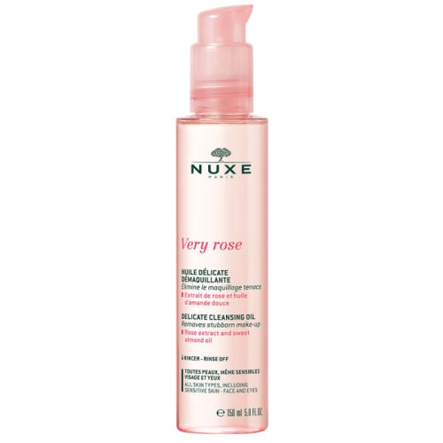 nuxe very rose huile demaquillante 150ml