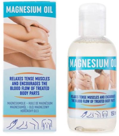 huile de magnesium 150 ml - pour des muscles tendus et une meilleure circulation sanguine - vegan