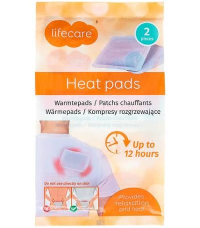 lifecare patch chauffants 2pcs