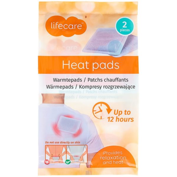 lifecare patch chauffants 2 pcs