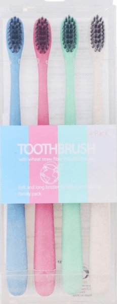 brosse a dents - paquet de 4