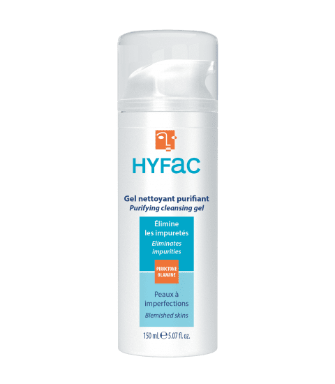 hyfac gel nettoyant pufifiant 150 ml