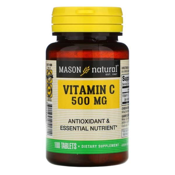 mason natural vitamine c-500 mg - 100 comp