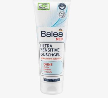 balea gel douche ultra sensible, 250 ml