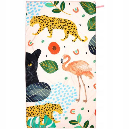 serviette de plage en microfibre 100 x 180 cm