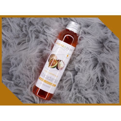 aroma - zone huile vegetale macadamia bio - 100 ml