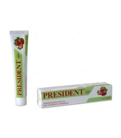 president dentifrice junior 3-6 fraise