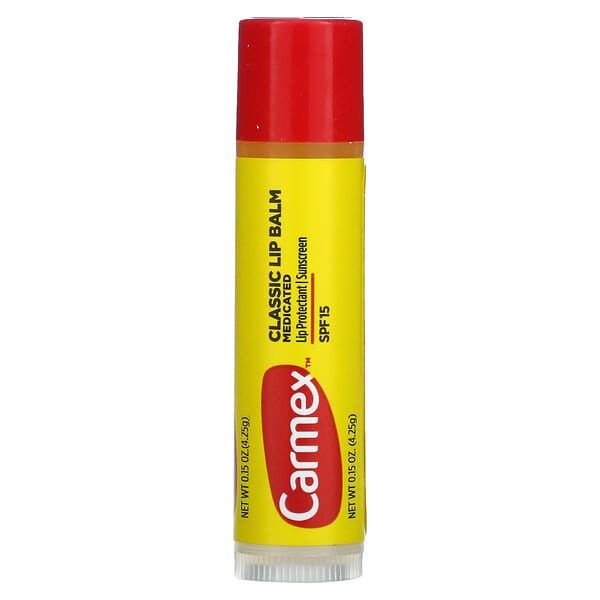 carmex baume a levres classique - medicinal - spf15 - 4