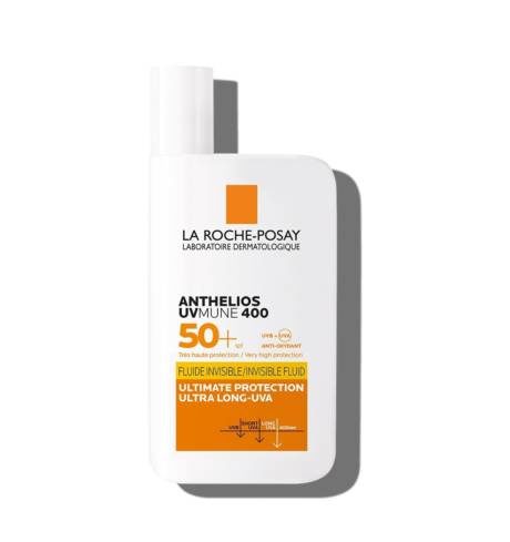 la roche posay anthelios uvmune 400 fluide solaire invisible spf50+ 50ml