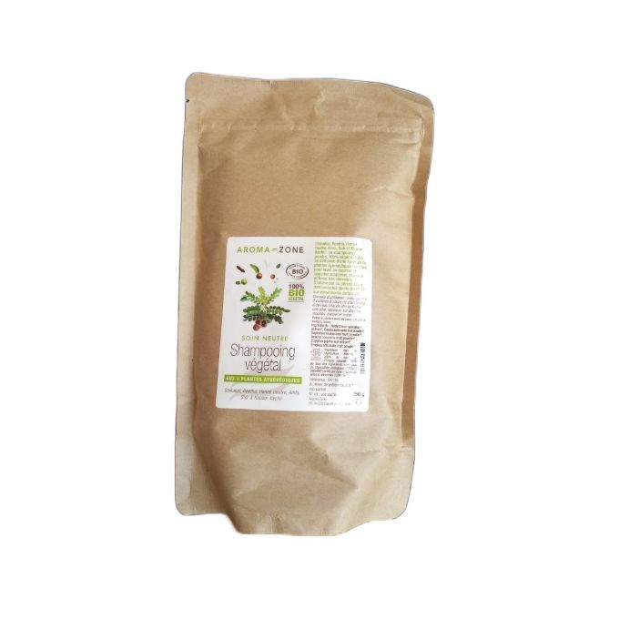 aroma - zone base neutre shampooing vegetal bio - 250 g