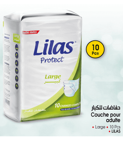 lilas protect couches adulte tailles larges 10 couches