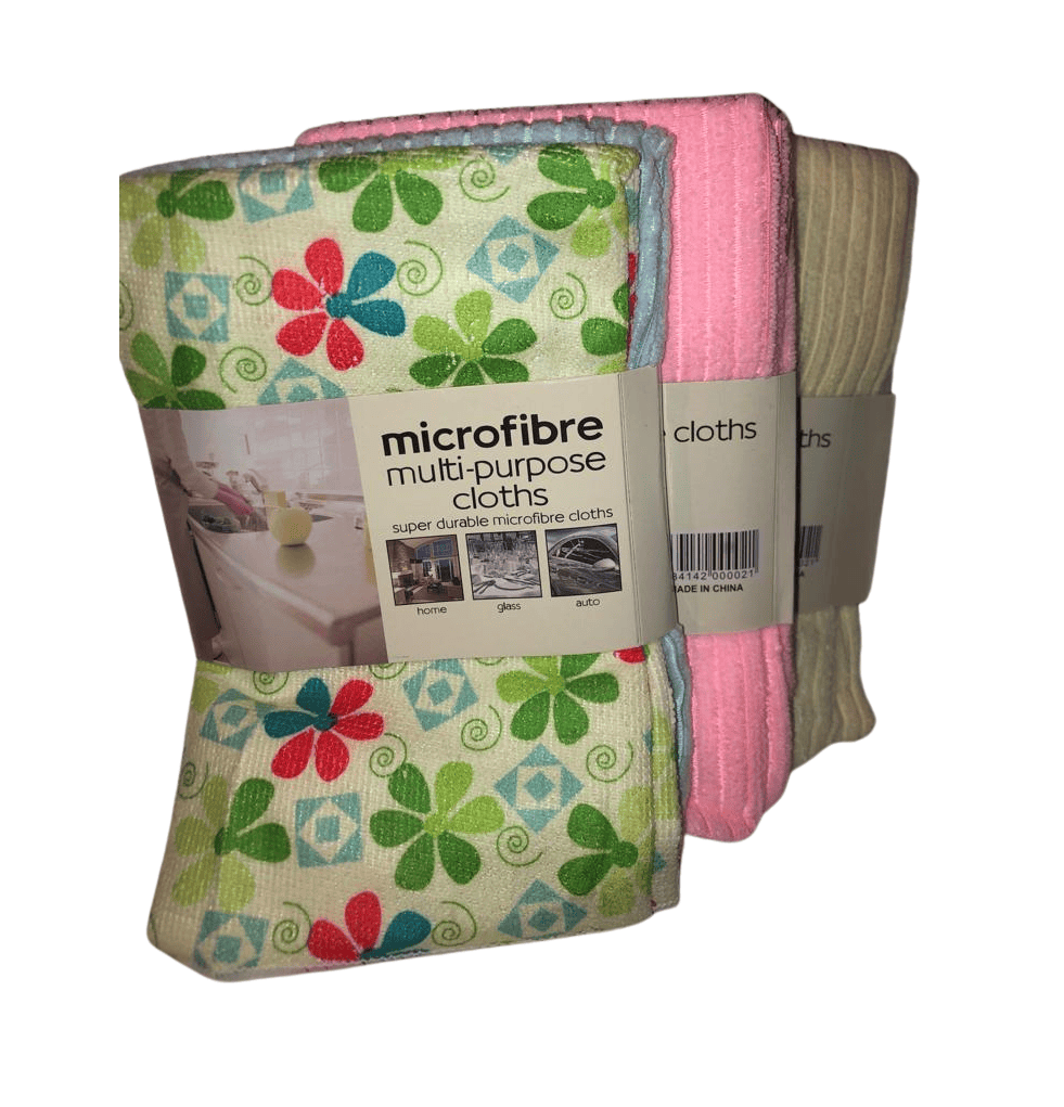 azana microfibre - chiffon multi - usages - 4 pcs
