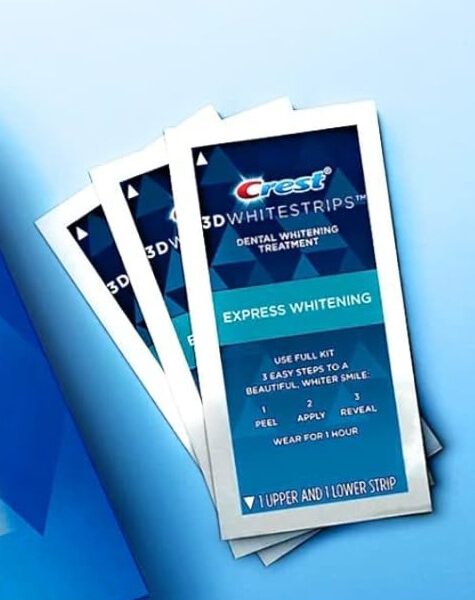 crest bande 3d whitrestrips levels 12 (1 traitement) 2 pcs