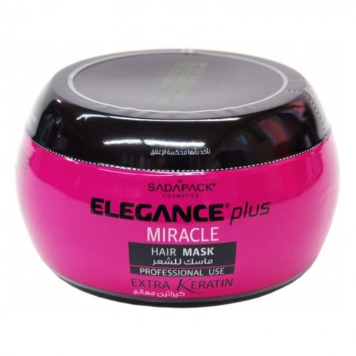 elegance plus miracle masque capillaire extra keratin 500ml