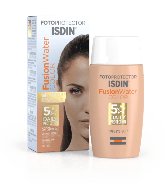 isdin isdn fotoprotector fusion water color spf50