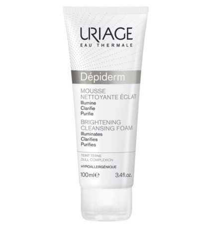 uriage depiderm mousse nettoyante eclat 100 ml