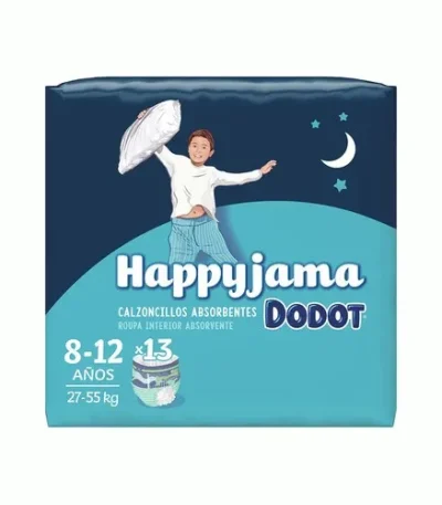 dodot happyjama couche de 8 - 12 ans