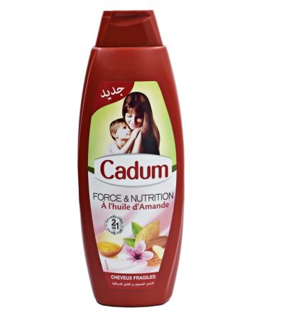 cadum force & nutrition a l'huile d'amande 650 ml