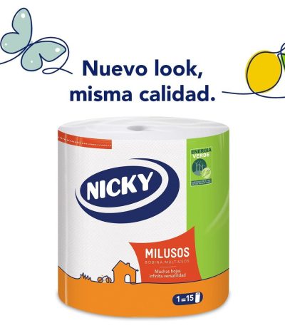 nicky papier de cuisine mega geant blanc 535 feuilles