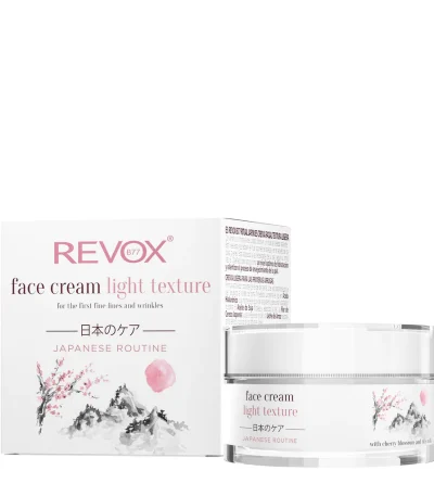 revox b77 japanese ritual face cream light texture