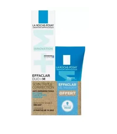 la roche-posay pack effaclar k+ 30 ml + gel moussant