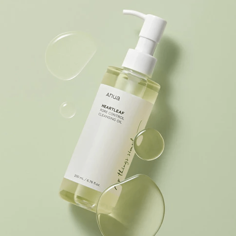 anua - heartleaf pore control cleansing oil ( huile nettoyante)- 200ml