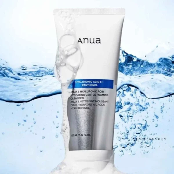 anua 8 gel nettoyant acide hyaluronique 150 ml