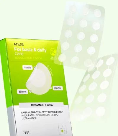 anua patch daily basic - patch soin quotidien