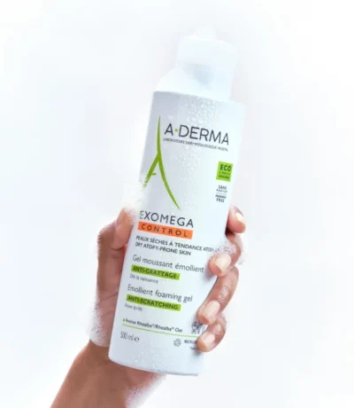 a-derma exomega control gel moussant 200 ml
