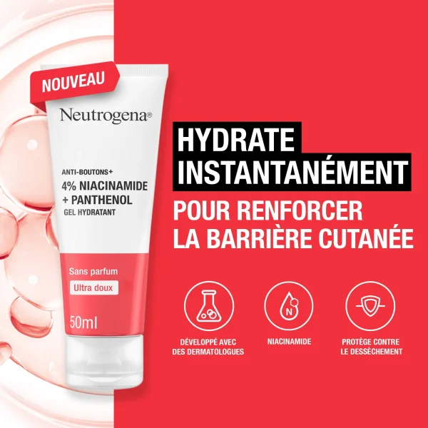 neutrogena anti boutons gel hydratant 50 ml