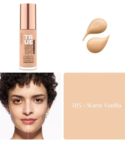catrice true skin fond de teint hydratant 015