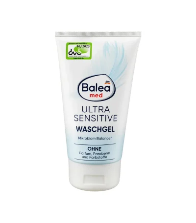 balea med ultra sensitive gel nettoyant visage tube