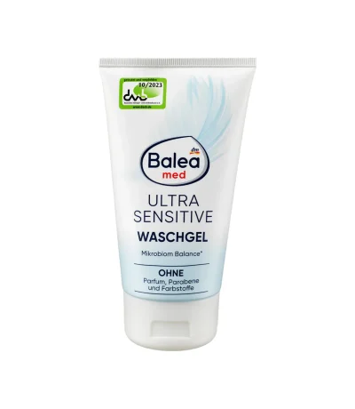 balea med ultra sensitive gel nettoyant visage tube