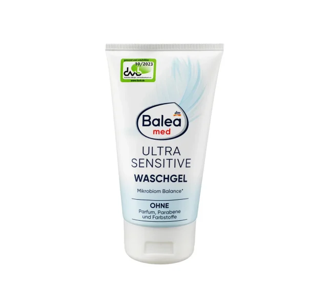 balea med ultra sensitive gel nettoyant visage tube