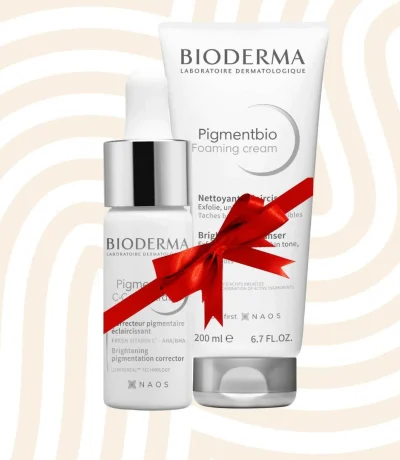 bioderma coffret pigmentbio c - concentrate + foaming