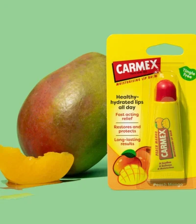 carmex baume a levres peche mangue