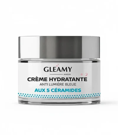 gleamy creme hydratante antilumiere bleu 50 ml