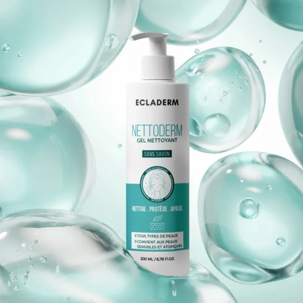 ecladerm nettoderm gel nettoyant 400 ml